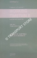 Working Timetable of Freight Train Services - Section YJ - Doncaster, Sheffield and Leeds Districts - 4 October 1993 to 28 May 1994 by British Railways Trainload Freight